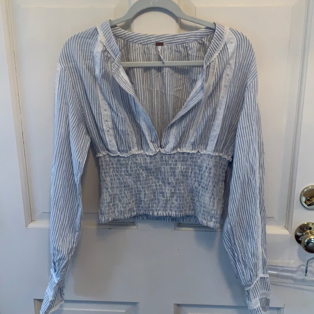 Free people striped shirt